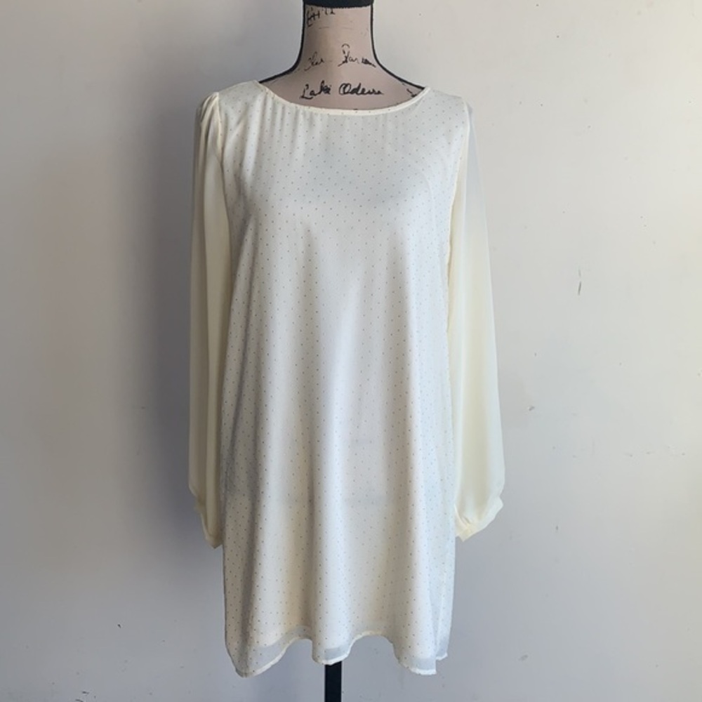 Black Swan Tory Gold Studded Tunic Size Medium NWT